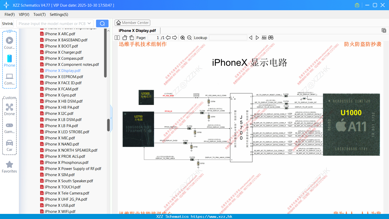 IPhone X Display